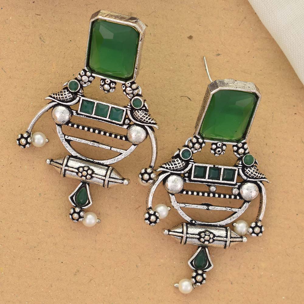 Riyana Oxidised Earrings