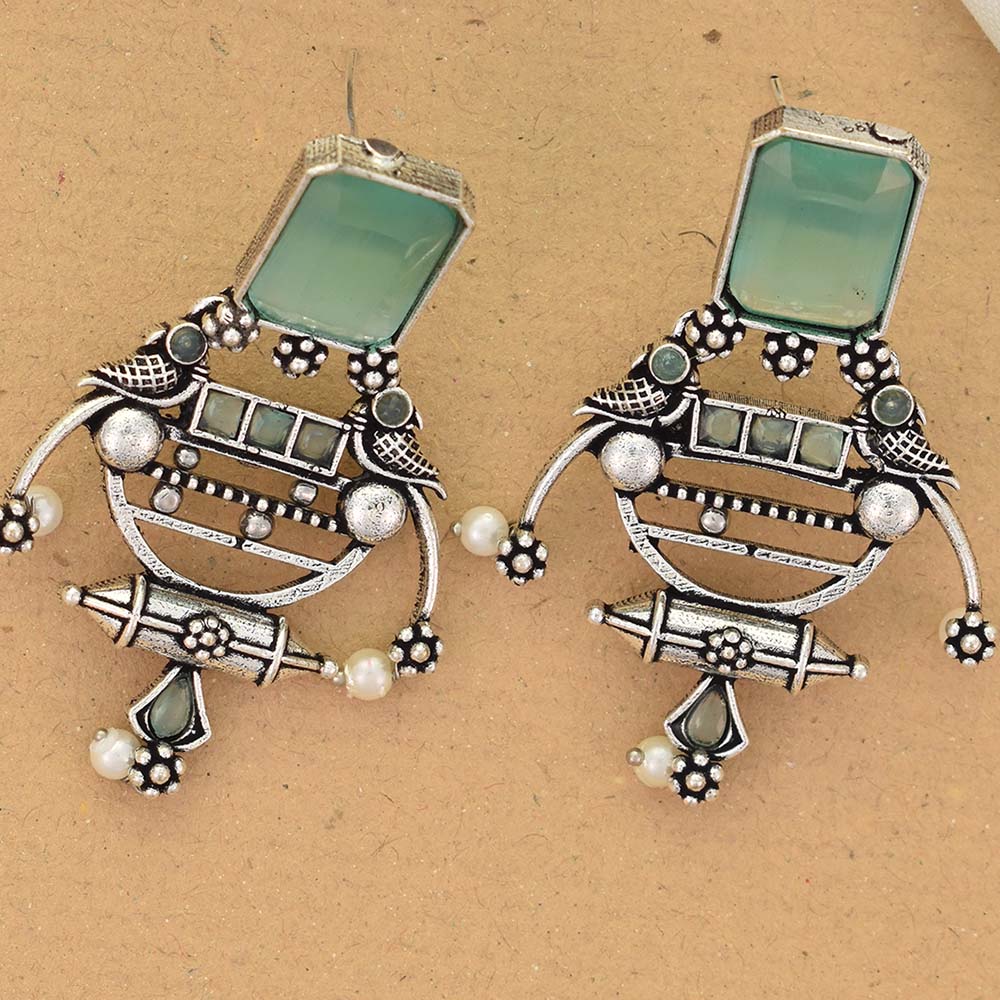 Mahika Oxidised Earrings