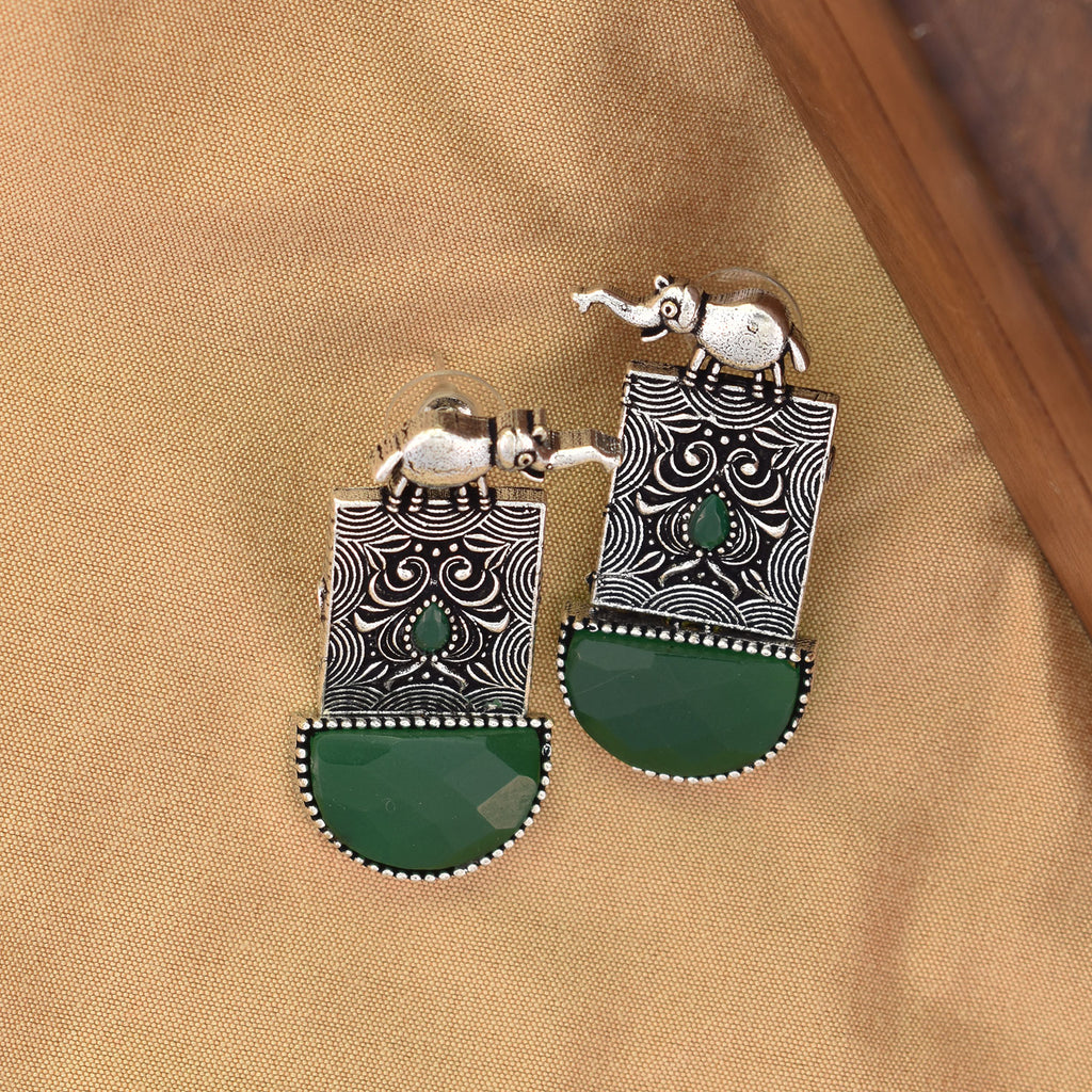 Avina Oxidised Earrings