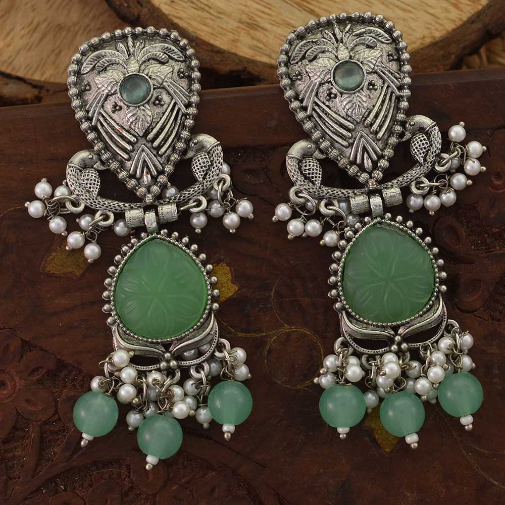 Linya Oxidised Earrings