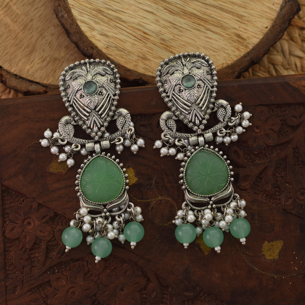 Linya Oxidised Earrings