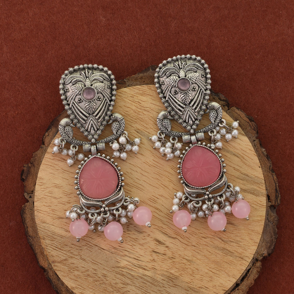 Meira Oxidised Earrings