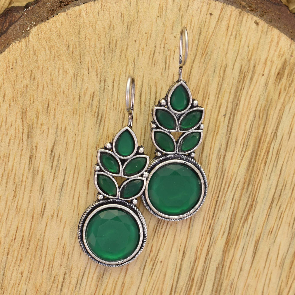 Aarika Oxidised Earrings