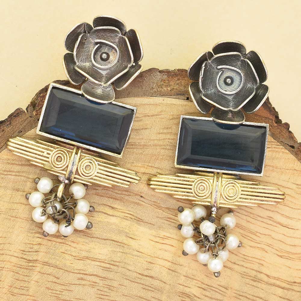 Arvya Oxidised Earrings