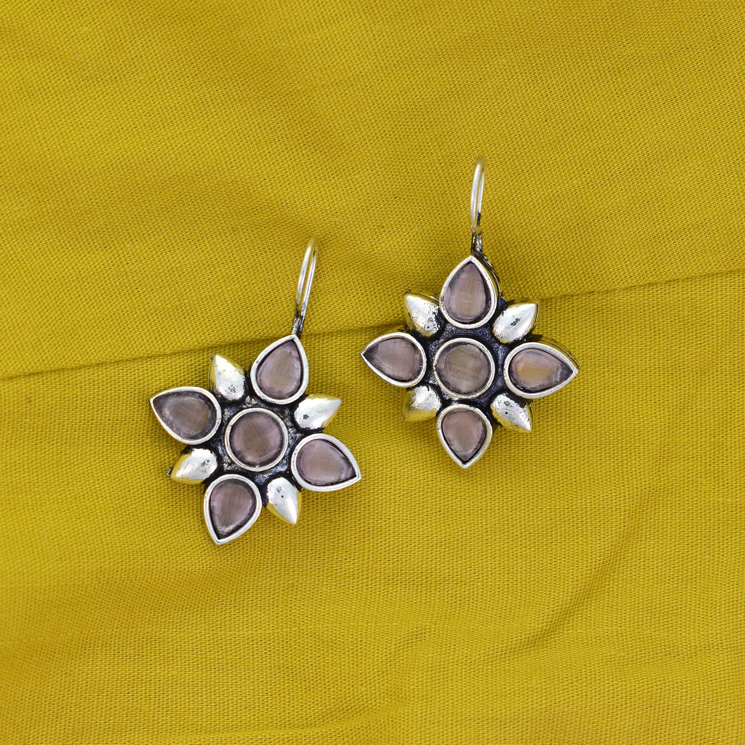 Rina Oxidised Earrings