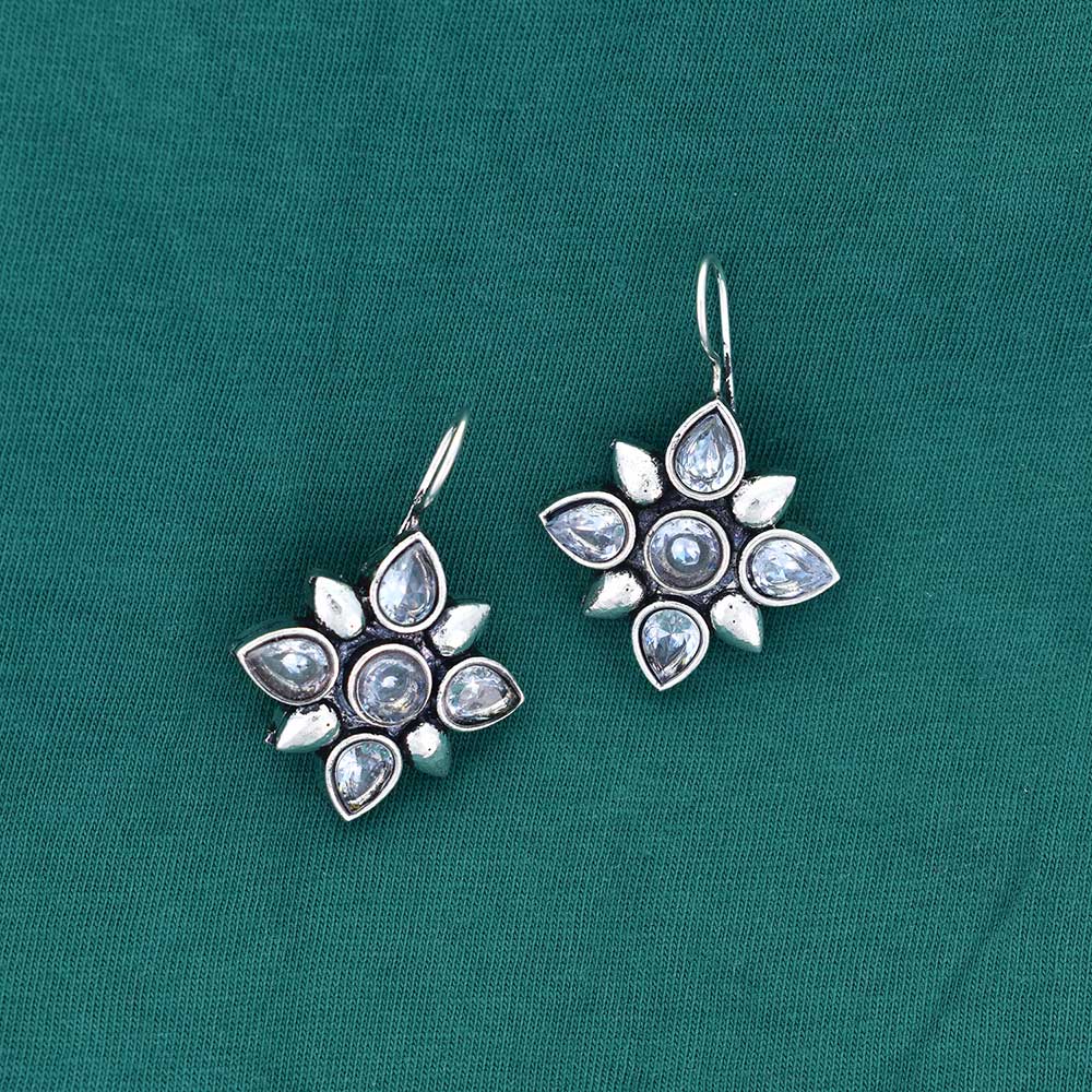 Alora Oxidised Earrings