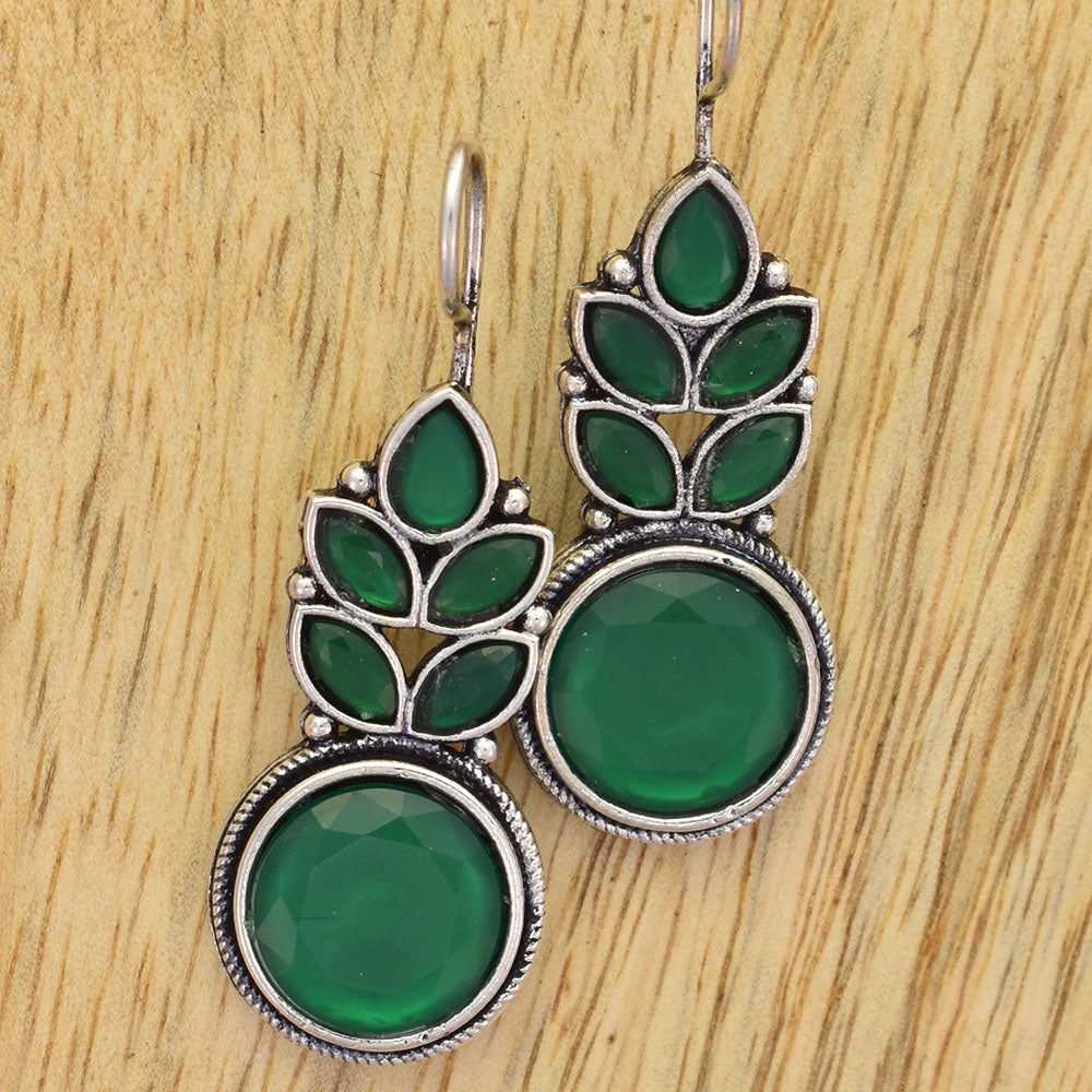 Aarika Oxidised Earrings