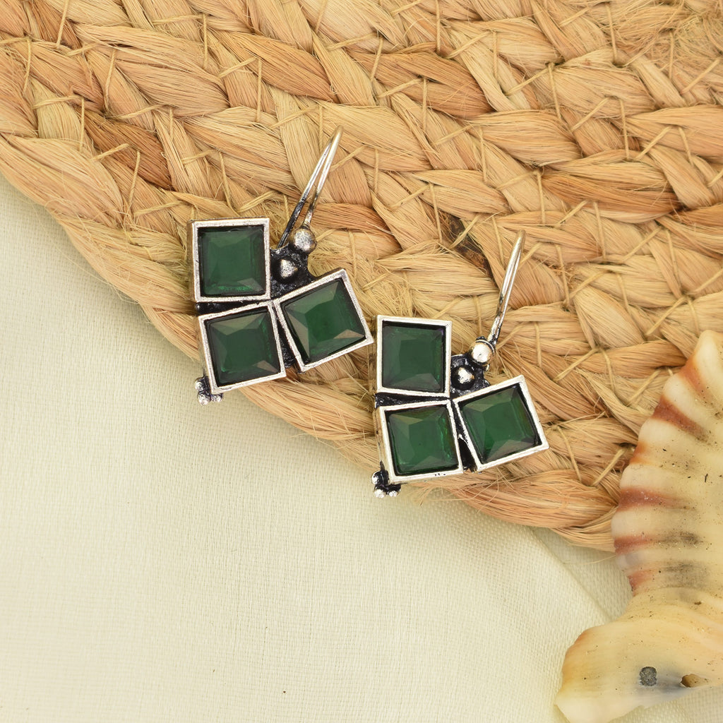 Aavani Oxidised Earrings