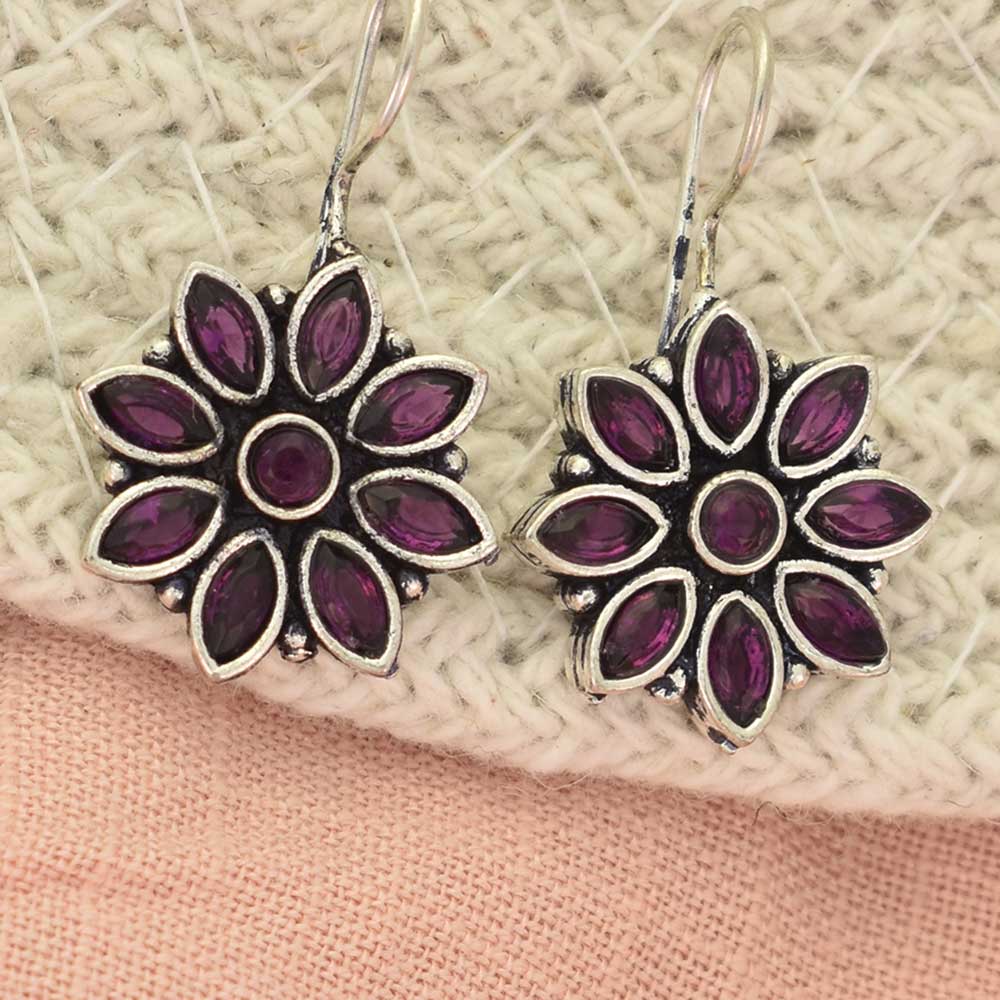 Sanah Oxidised Earrings