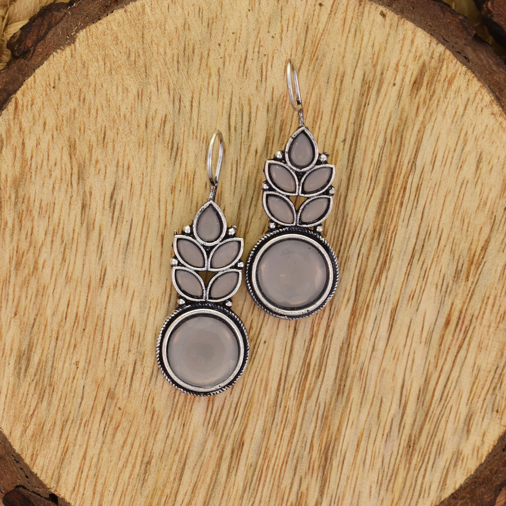 Amira Oxidised Earrings