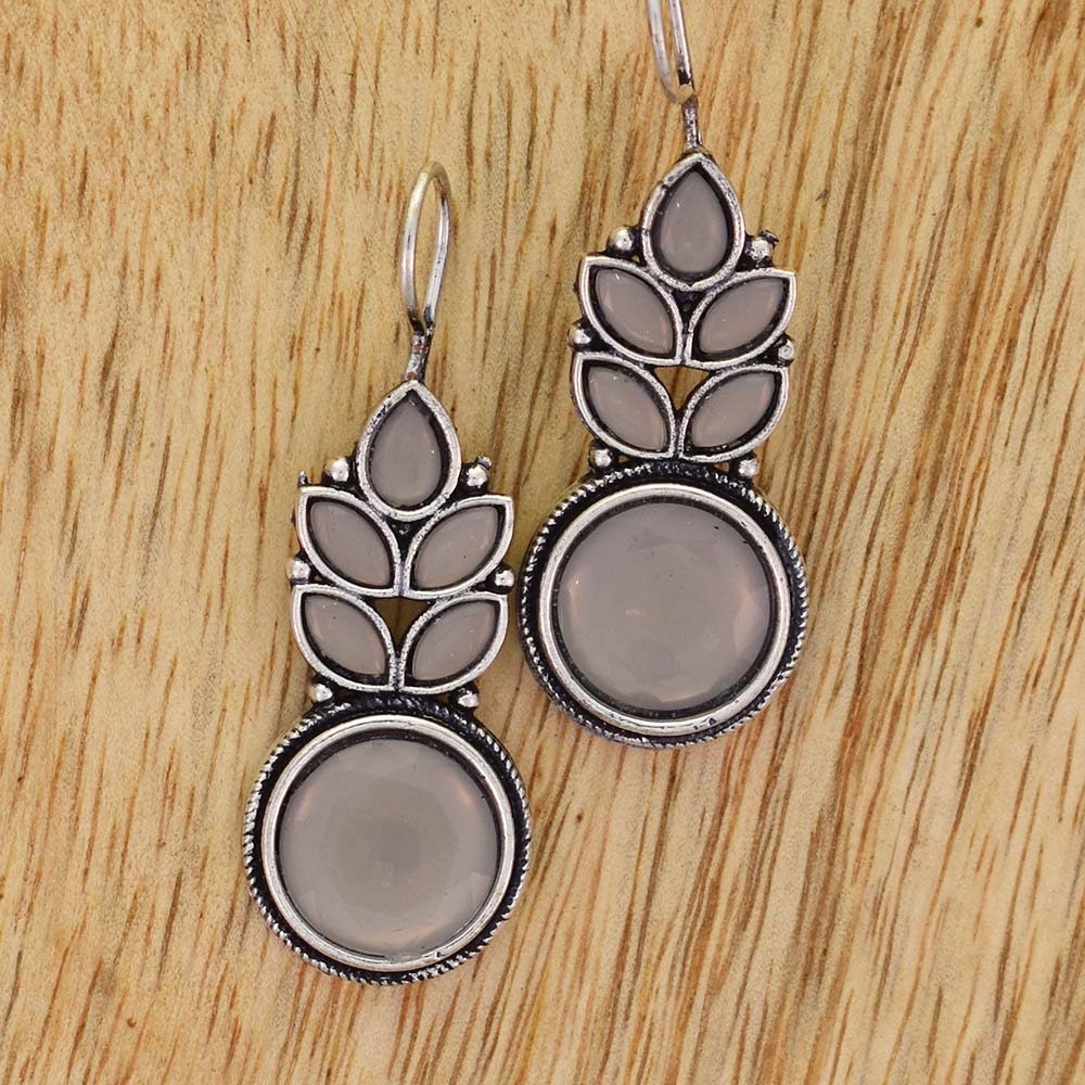 Amira Oxidised Earrings