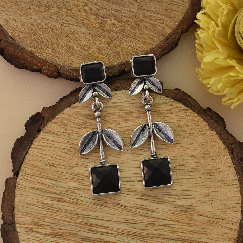 Navika Oxidised Earrings
