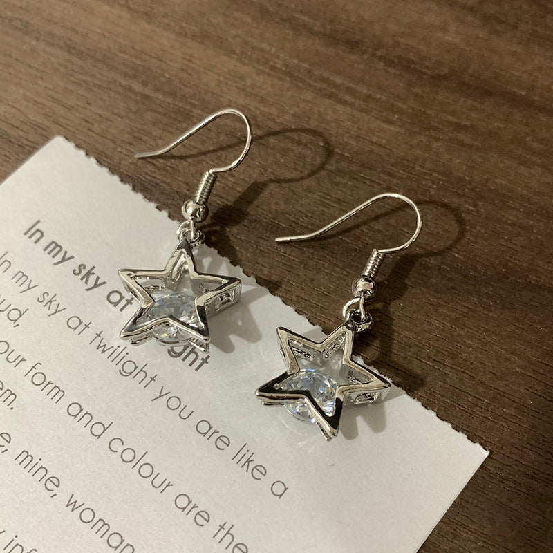 Juniper Crystal Star Earrings