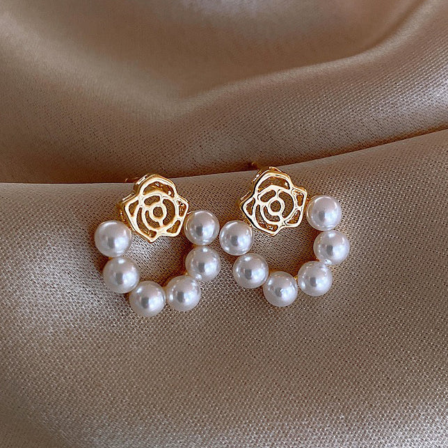 Rosalie Pearl Bloom Earrings