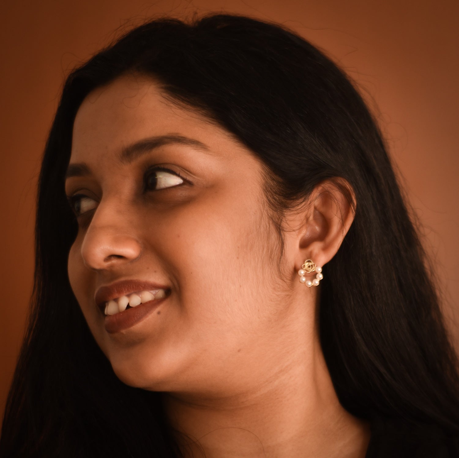 Rosalie Pearl Bloom Earrings