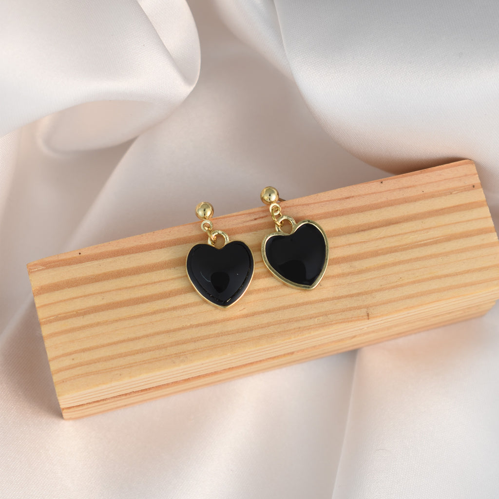 Soraya Heart Drop Earrings