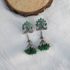 Parnika Green Earrings