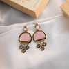 Kalpana Blush Antique Drop Earrings