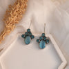 Ahalya Blue Earrings