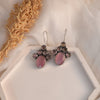 Ahalya Pink Earrings
