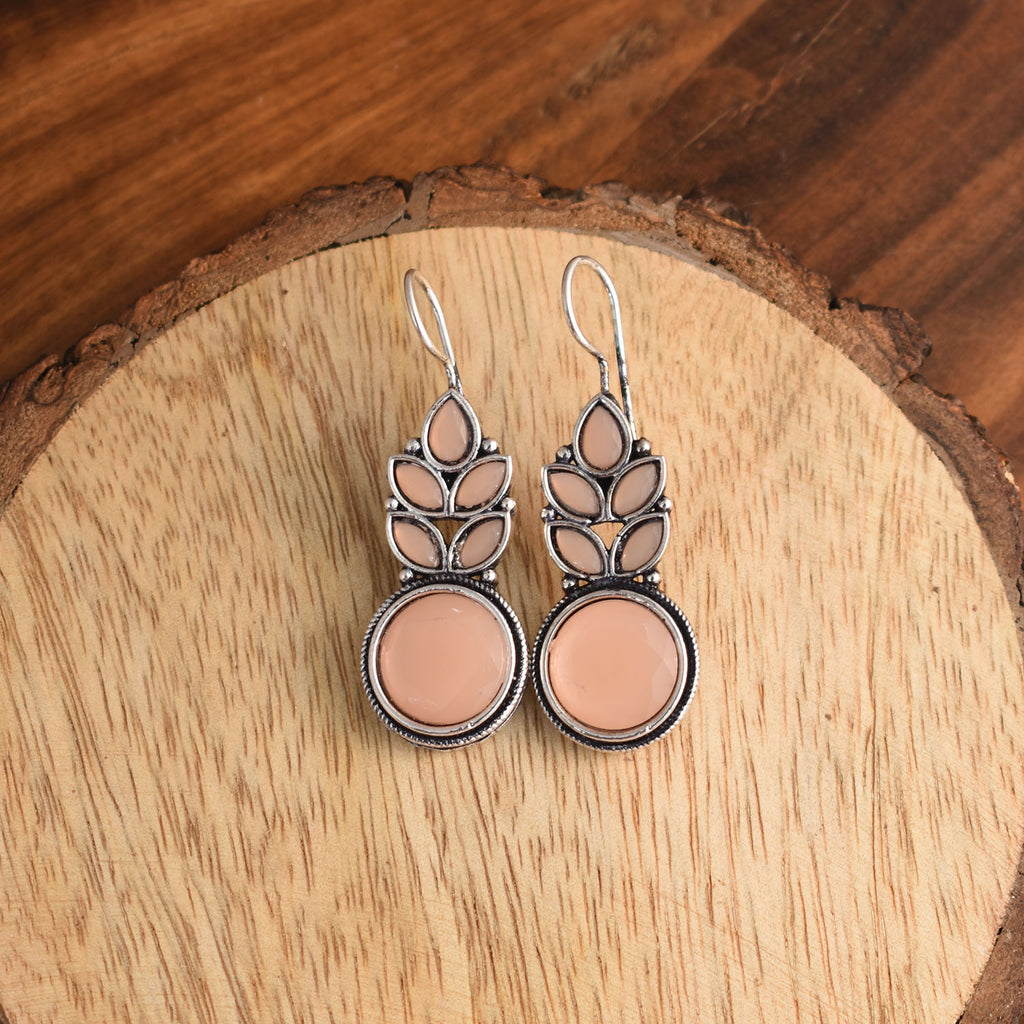 Aarika Peach Earrings