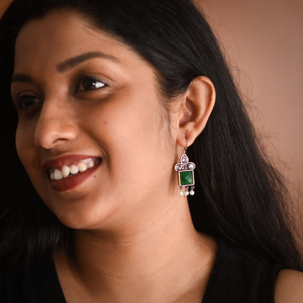 Renya Oxidised Earrings