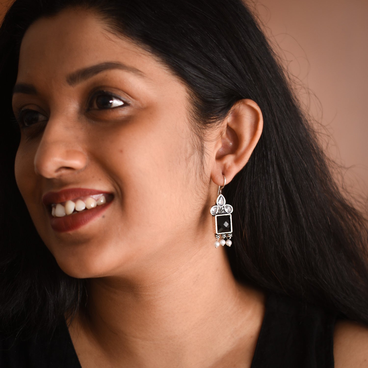 Ishaé Oxidised Earrings