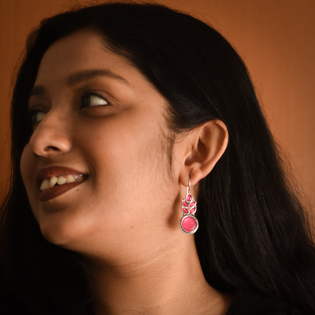 Aarika Pink Earrings