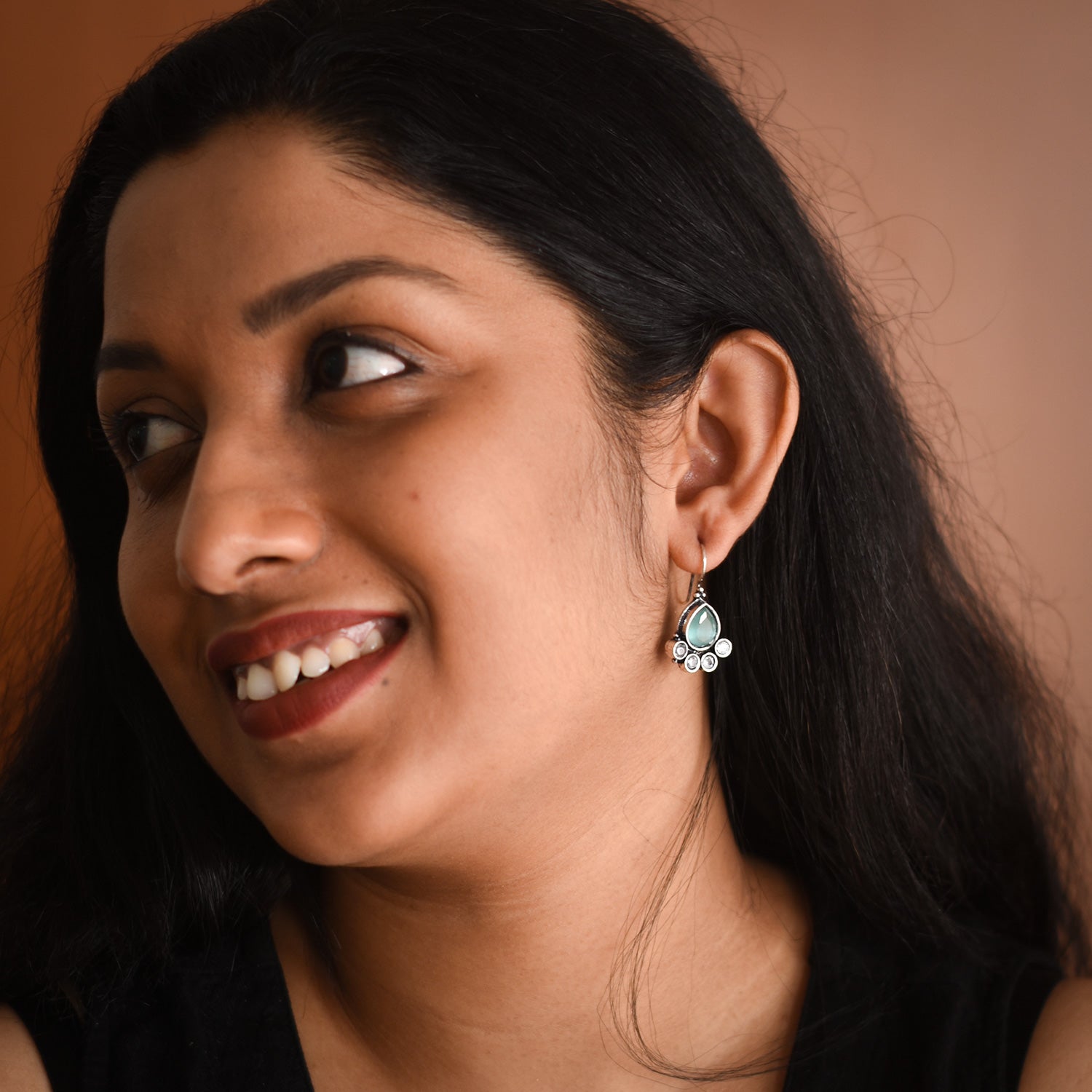 Vyna Oxidised Earrings