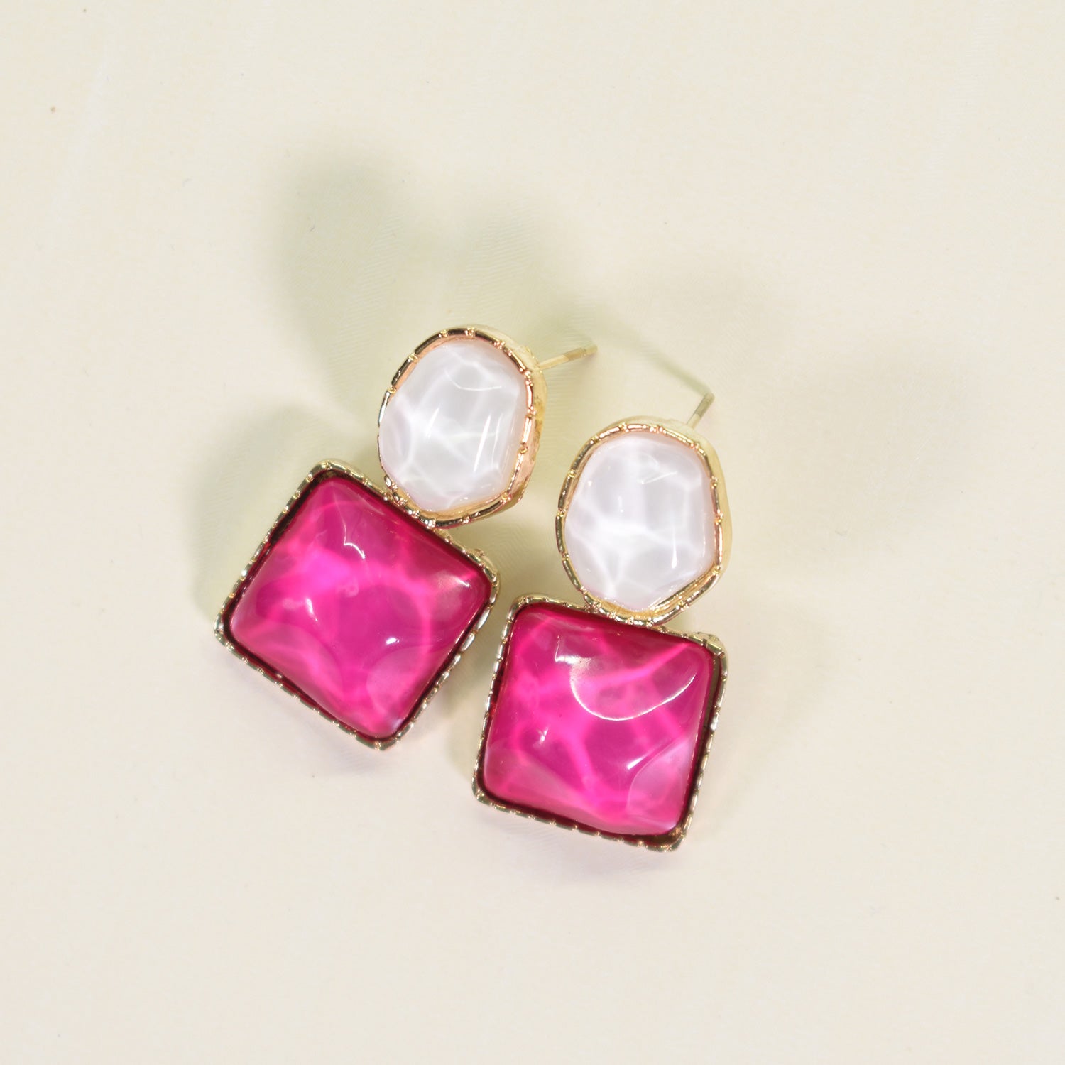 Mila Rose Duo Drop Earrings