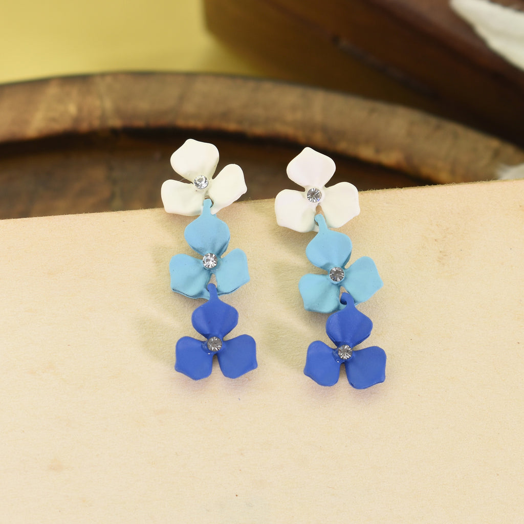Elara Bloom Drop Earrings