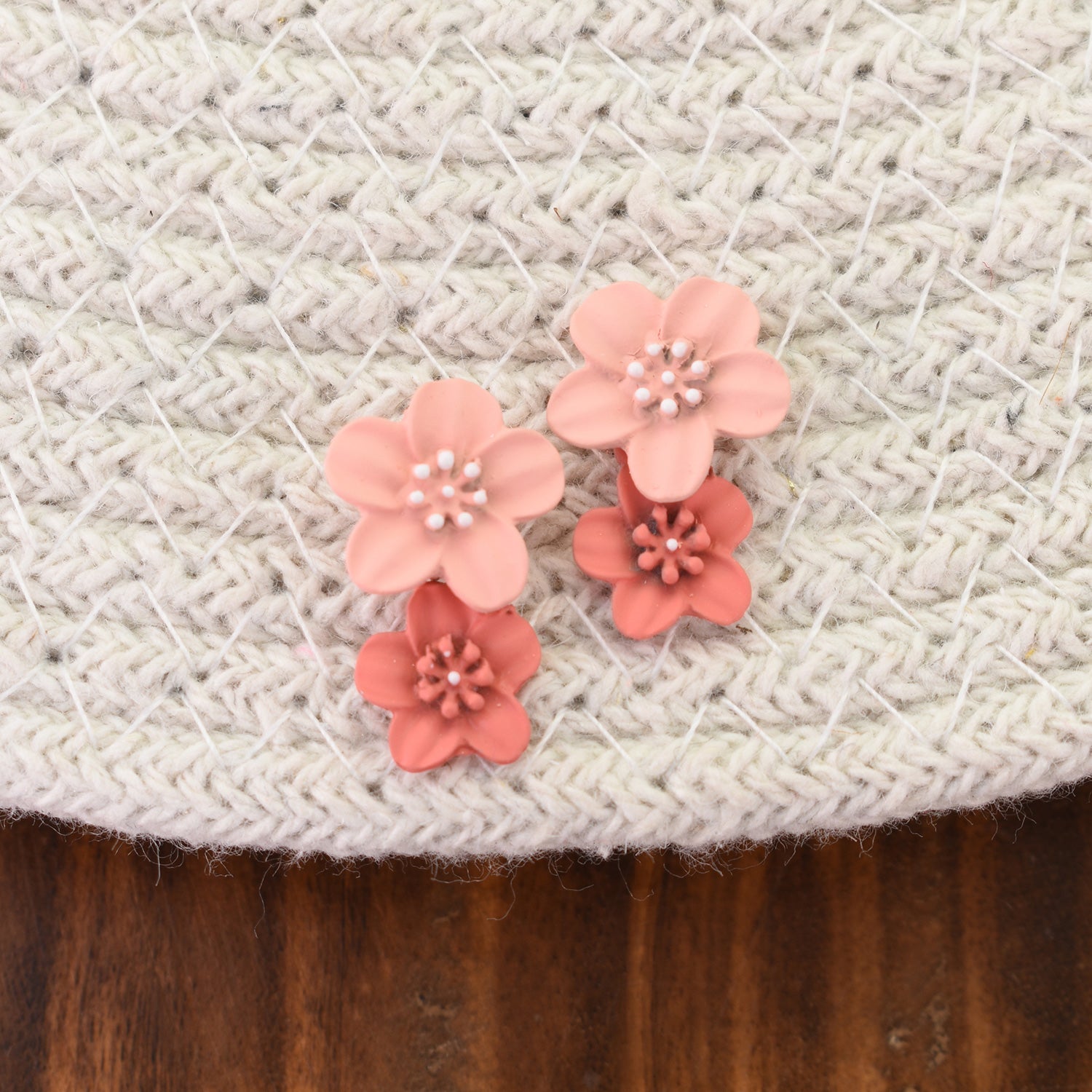 Luna Blush Bloom Earrings