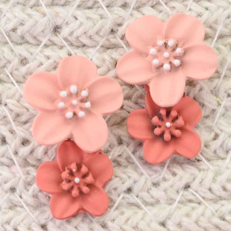 Luna Blush Bloom Earrings