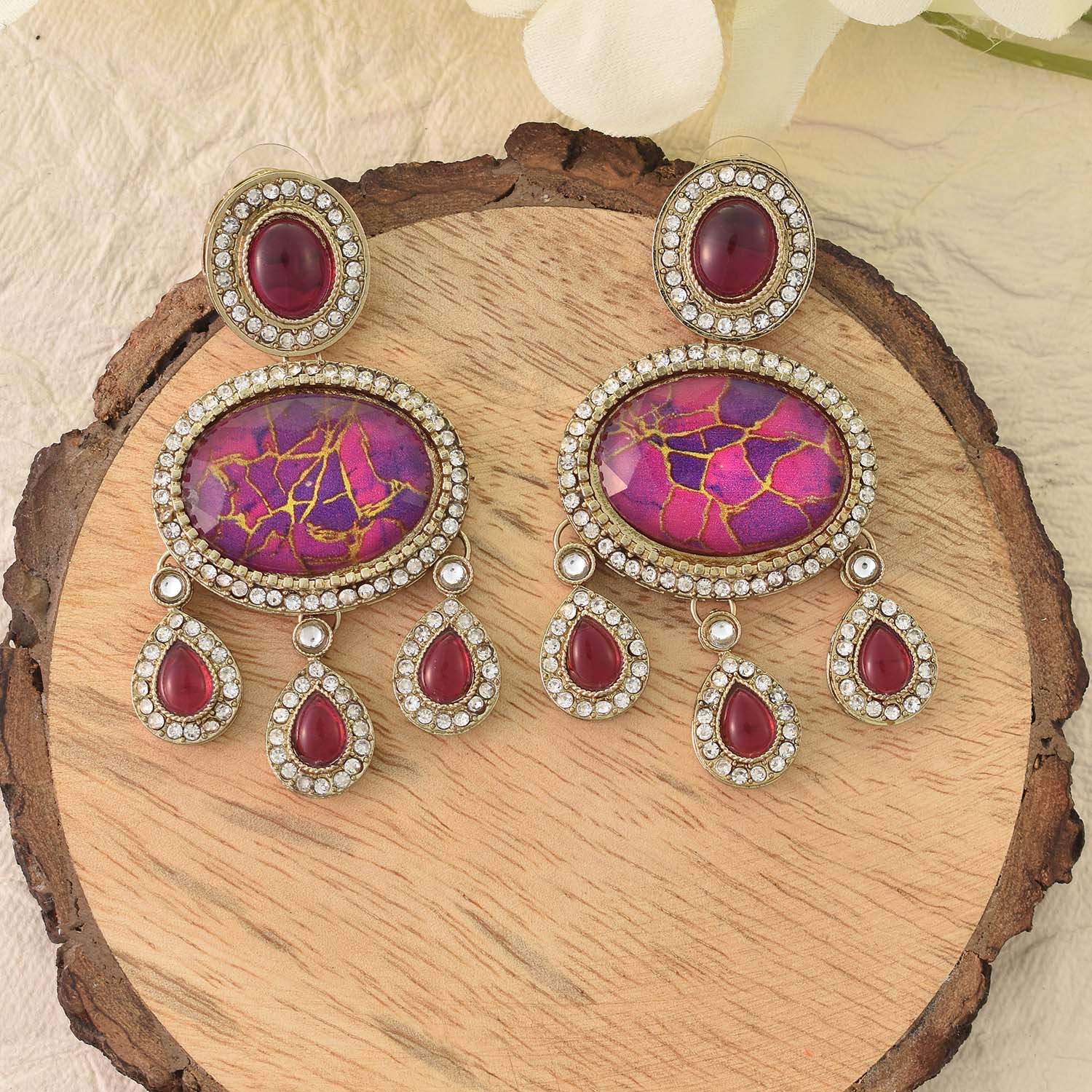 Leher Ethnic/Traditional Earrings