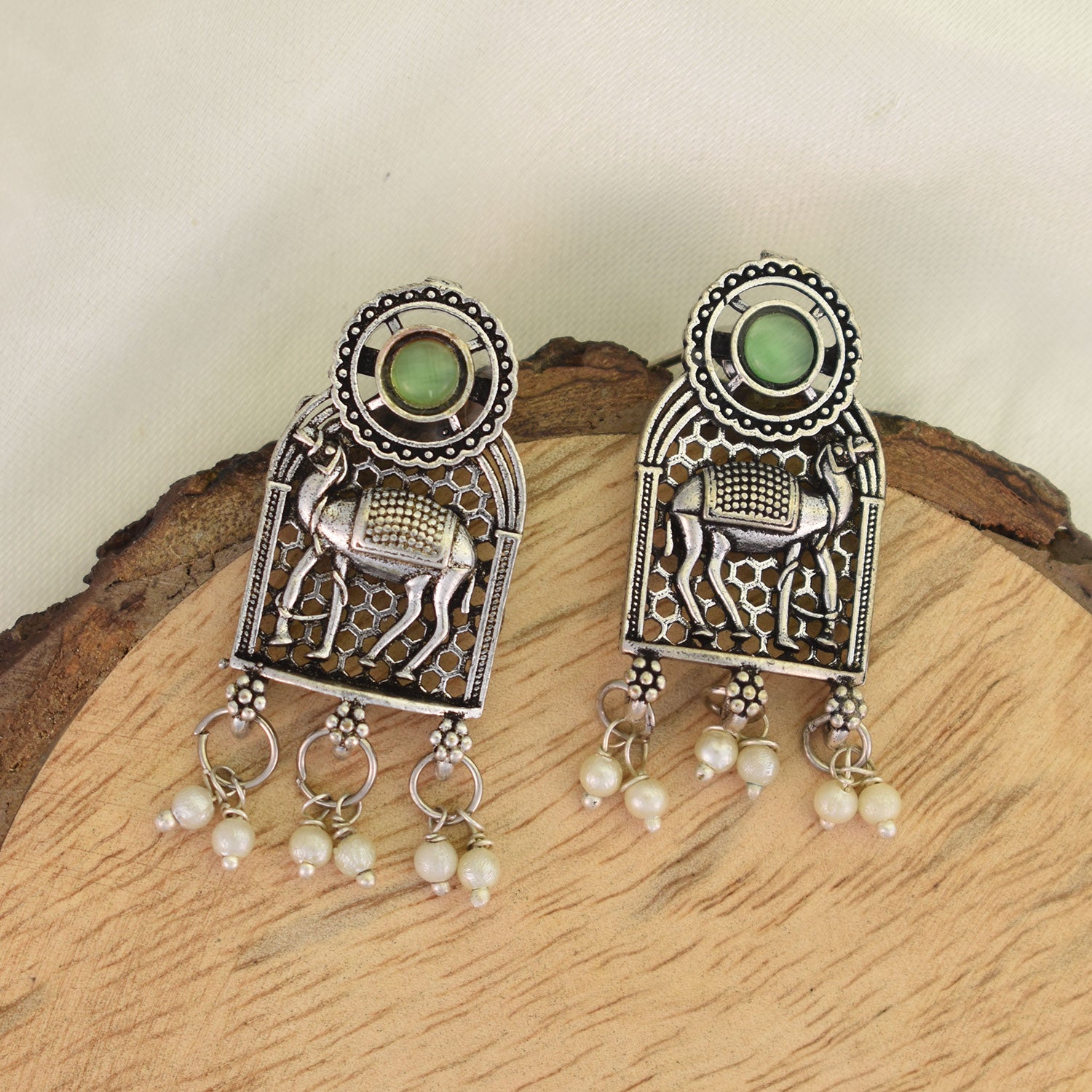 Sharini Oxidised Earrings